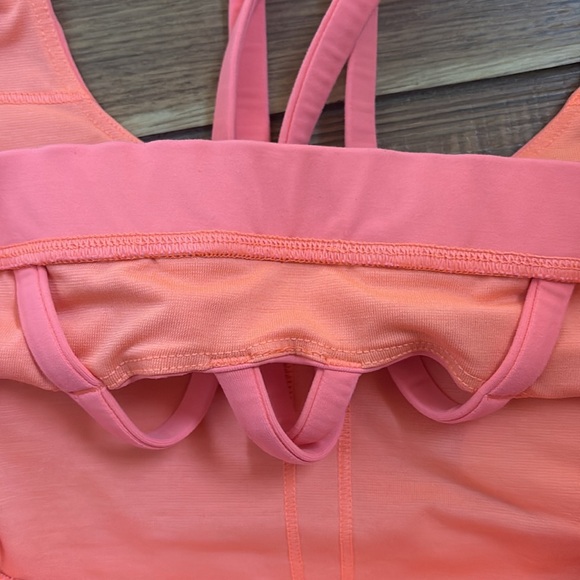 Lululemon Energy Bra- Pink Lemonade - Picture 9 of 11